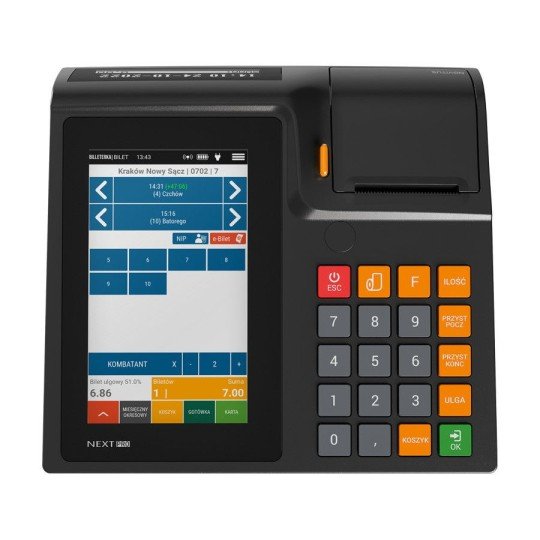 NOVITUS NEXT PRO ONLINE GSM24 - Kasa fiskalna z ekranem dotykowym