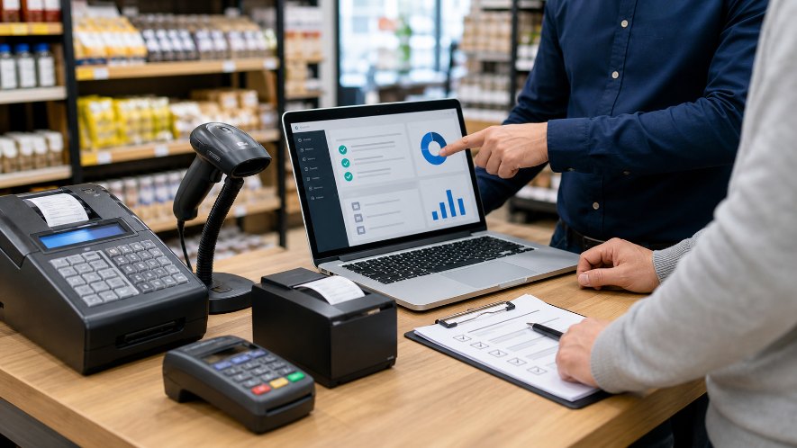 Konfiguracja kasy fiskalnej z systemem POS i terminalem płatniczym